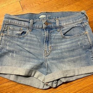 Old Navy Boyfriend Jean Shorts - WMs SZ 4